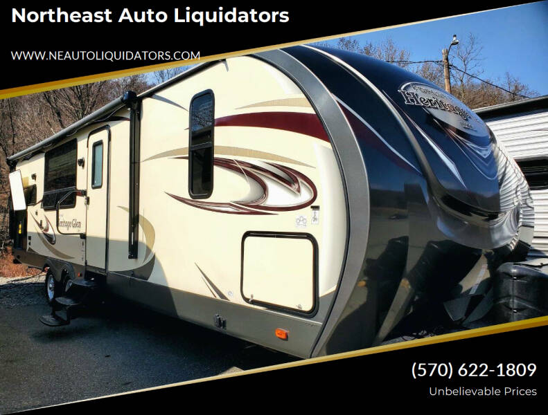 2017 Forest River Wildwood Heritage Glen Lite for sale at Northeast Auto Liquidators in Pottsville PA