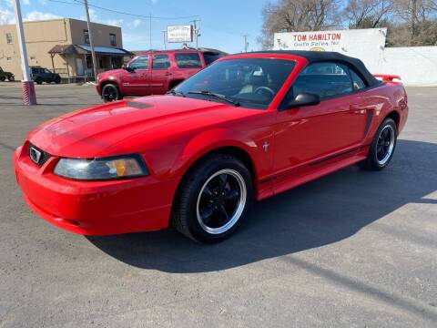 2001 Ford Mustang for sale at GLASS CITY AUTO CENTER in Lancaster OH