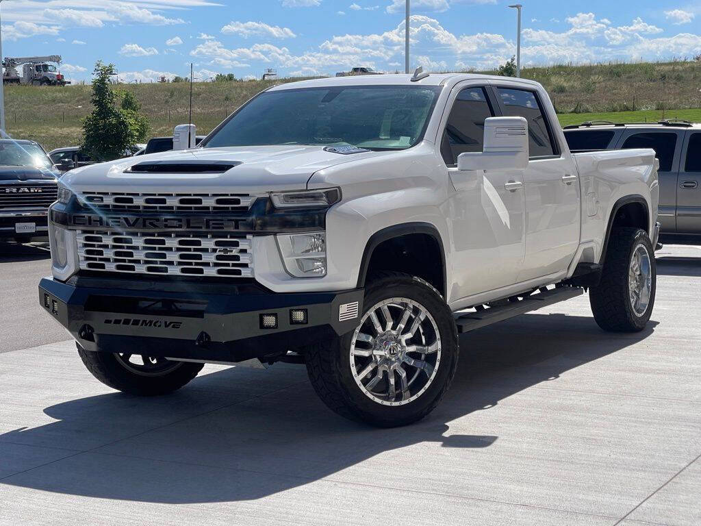 White 2022 Chevrolet Silverado 3500HD LT 47