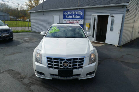 2013 Cadillac CTS for sale at SCHERERVILLE AUTO SALES in Schererville IN