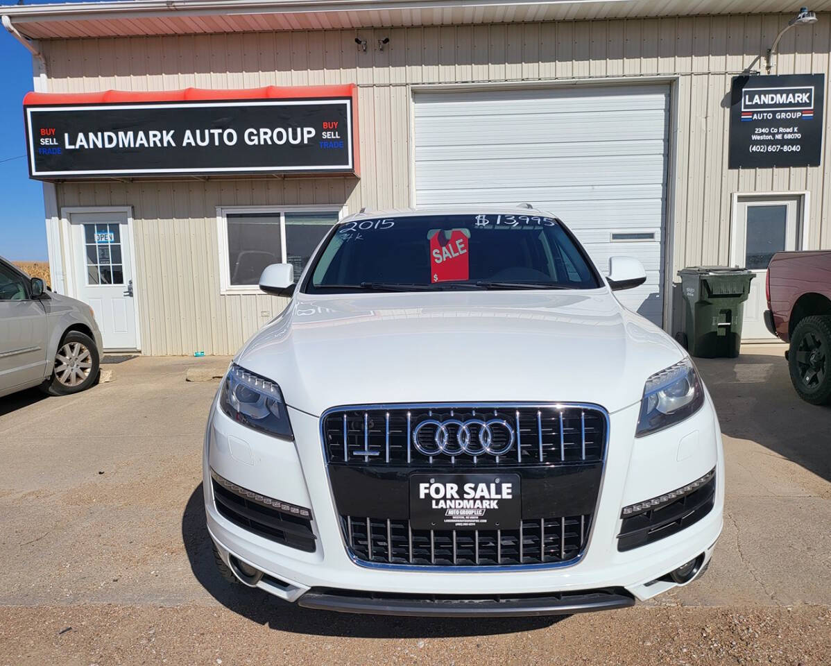 2015 Audi Q7 for sale at LANDMARK AUTO GROUP LLC in Weston, NE