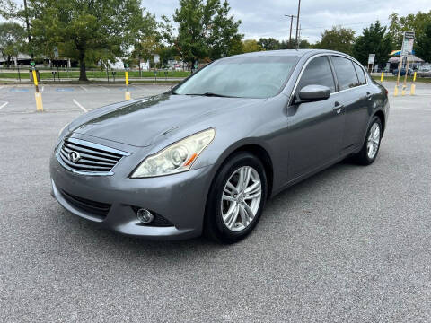 2012 Infiniti G37 Sedan for sale at Royal Motors in Hyattsville MD