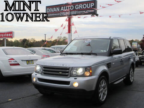 2009 Land Rover Range Rover Sport for sale at Divan Auto Group in Feasterville Trevose PA