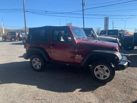 2007 Jeep Wrangler for sale at The Jeep Stop in Sherman TX