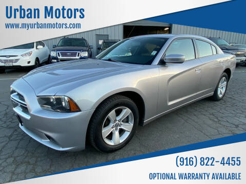 2011 Dodge Charger for sale at Urban Motors in Sacramento CA