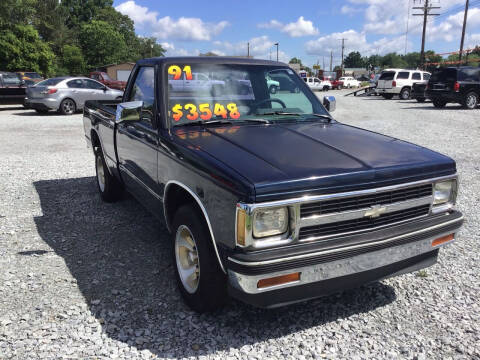 1991 Chevrolet S-10 for sale at K & E Auto Sales in Ardmore AL