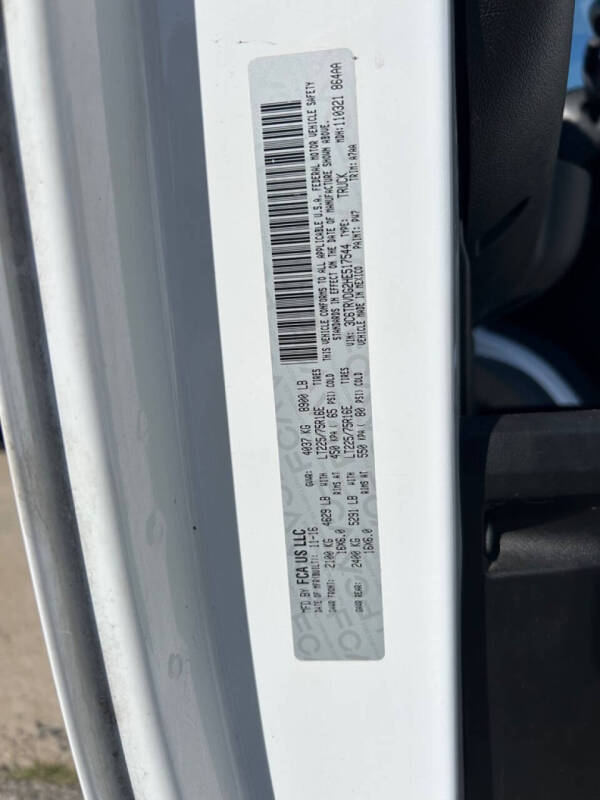 2017 RAM ProMaster 2500 159 WB