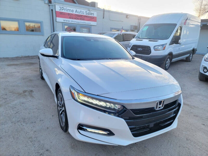 2019 Honda Accord Hybrid for sale at JPRIME AUTO SALES INC in Loretto MN