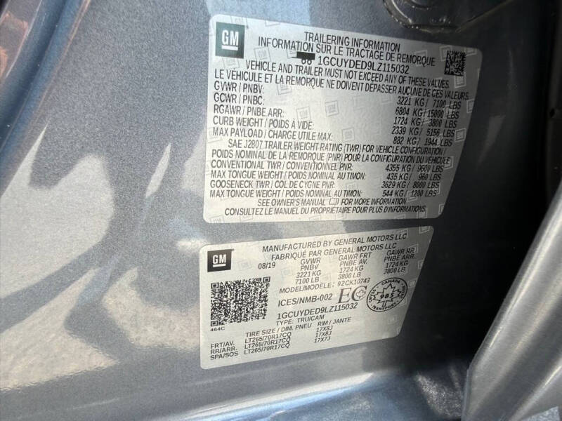 2020 Chevrolet Silverado 1500