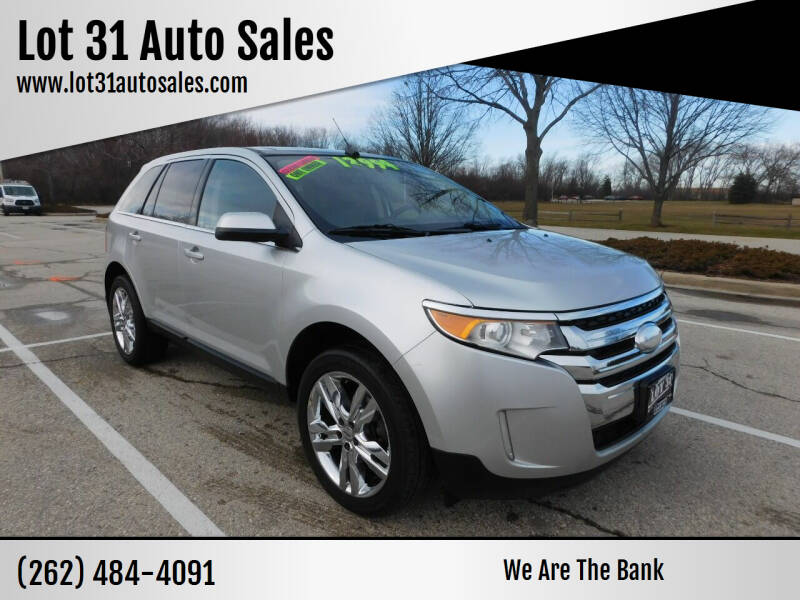 2013 Ford Edge for sale at Lot 31 Auto Sales in Kenosha WI