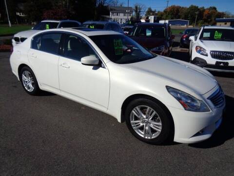 2013 Infiniti G37 Sedan for sale at BETTER BUYS AUTO INC in East Windsor CT