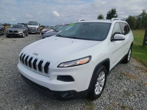 2015 Jeep Cherokee for sale at Pack's Peak Auto in Hillsboro OH