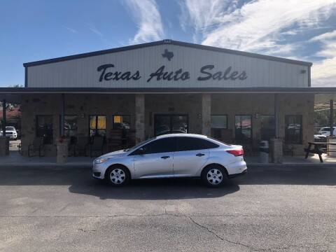 2017 Ford Focus for sale at Texas Auto Sales in San Antonio TX