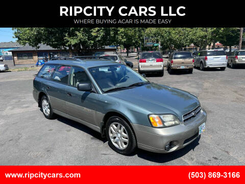 2001 Subaru Outback for sale at RIPCITY CARS LLC in Portland OR