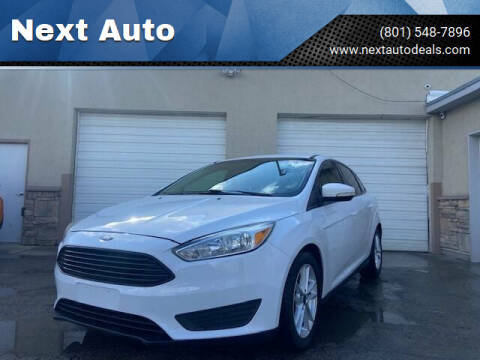 2016 Ford Focus for sale at Next Auto in Salt Lake City UT
