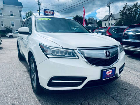 2014 Acura MDX for sale at Sam's Auto Sales in Cranston RI