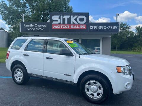 2008 Ford Escape for sale at SITKO MOTOR SALES INC in Cedar Lake IN