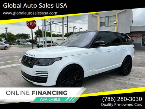 2020 Land Rover Range Rover for sale at Global Auto Sales USA in Miami FL