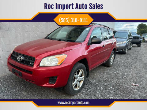 2010 Toyota RAV4 for sale at Roc Import Auto Sales in Rochester NY