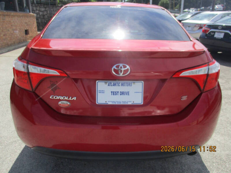 2016 Toyota Corolla S Plus