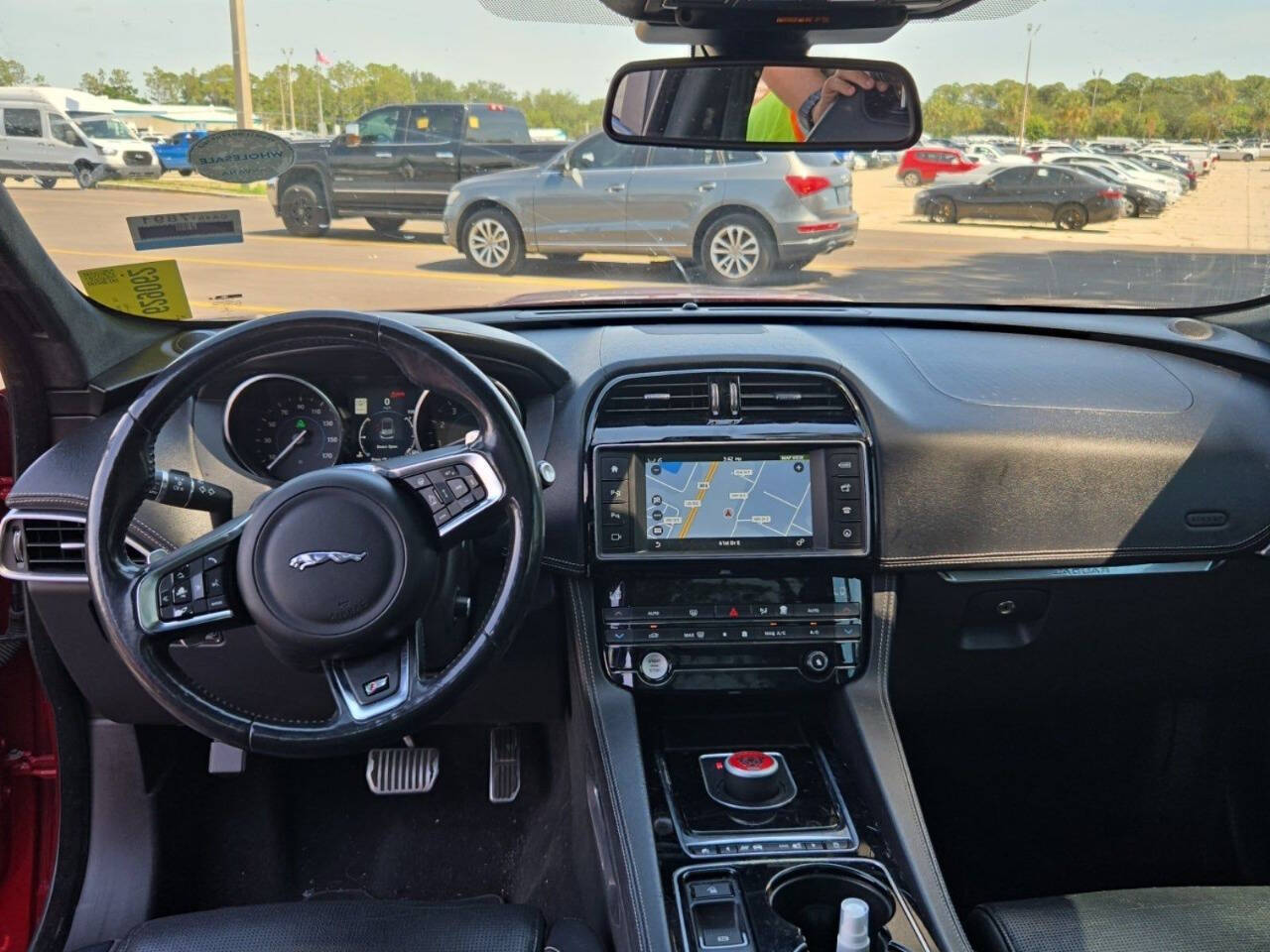 Red 2017 Jaguar F-PACE S AWD S 4dr SUV 8