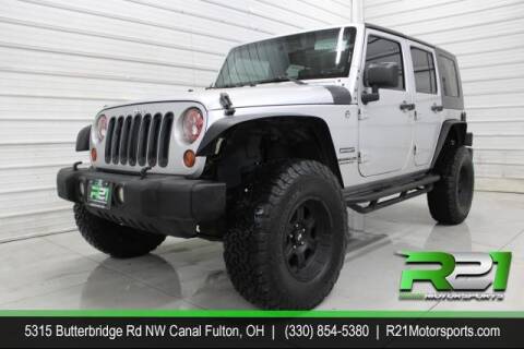 2010 Jeep Wrangler Unlimited for sale at Route 21 Auto Sales in Canal Fulton OH