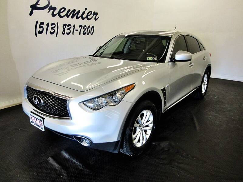 2017 Infiniti QX70 for sale at Premier Automotive Group in Milford OH