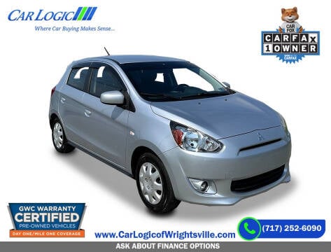 2015 Mitsubishi Mirage for sale at Car Logic of Wrightsville in Wrightsville PA