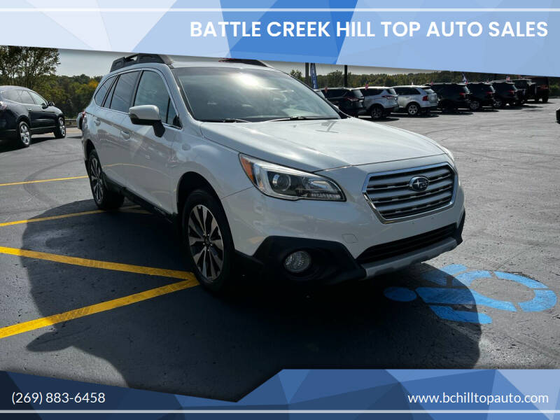 2016 Subaru Outback for sale at Battle Creek Hill Top Auto Sales in Battle Creek MI