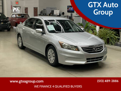 2012 Honda Accord for sale at GTX Auto Group in West Chester OH