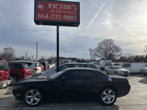 2013 Dodge Challenger for sale at Victor's Auto Sales in Greenville SC