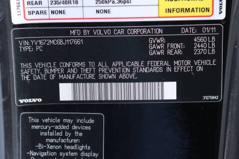 2011 Volvo C70 T5