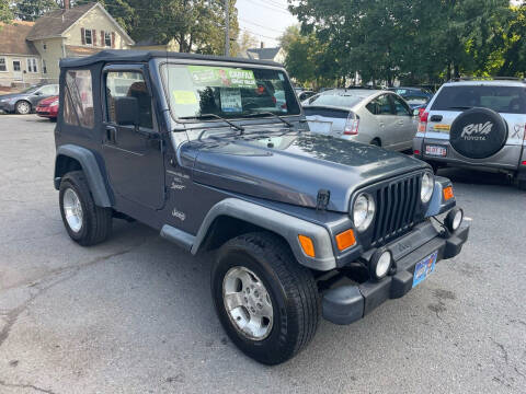 2001 Jeep Wrangler for sale at Emory Street Auto Sales and Service in Attleboro MA