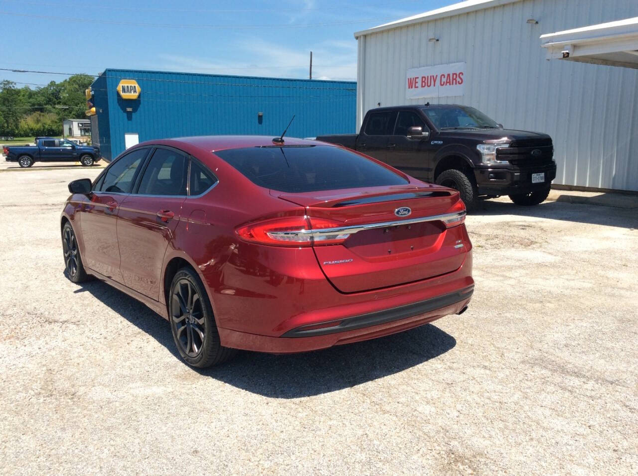 2018 Ford Fusion for sale at SPRINGTIME MOTORS in Huntsville, TX