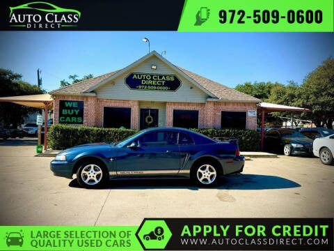 2002 Ford Mustang for sale at Auto Class Direct in Plano TX