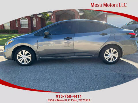 2020 Nissan Versa for sale at Car Capitol in El Paso TX