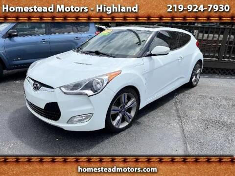 2012 Hyundai Veloster for sale at HOMESTEAD MOTORS in Highland IN