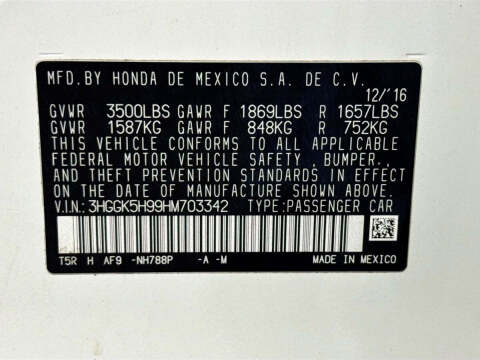 2017 Honda Fit EX-L w/Navi