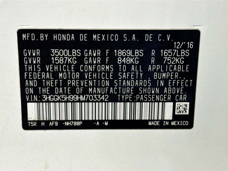 2017 Honda Fit EX-L w/Navi