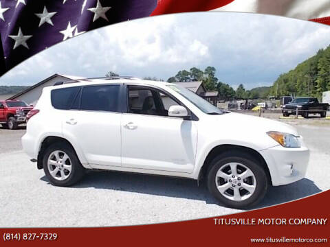 2012 Toyota RAV4 for sale at Titusville Motor Company in Titusville PA