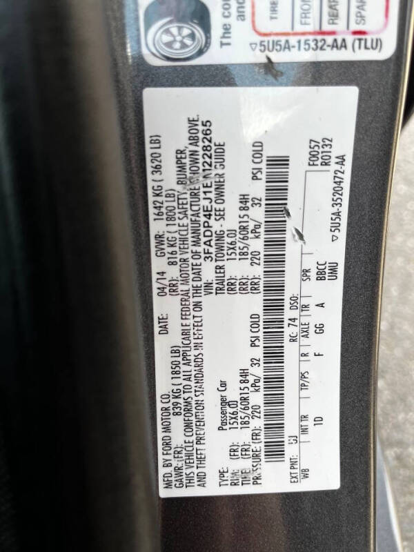 2014 Ford Fiesta SE