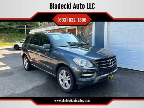 2012 Mercedes-Benz M-Class for sale at Bladecki Auto LLC in Belmont NH