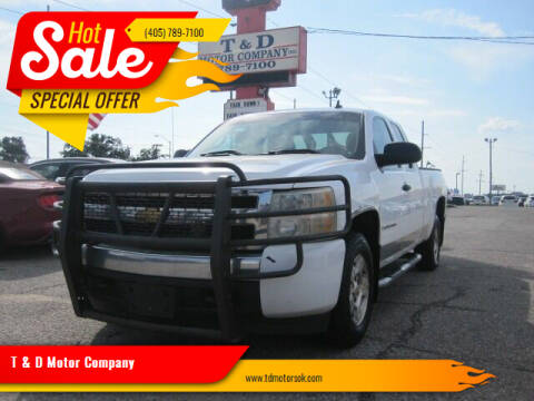 2007 Chevrolet Silverado 1500 for sale at T & D Motor Company in Bethany OK