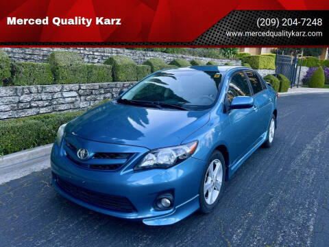2012 Toyota Corolla for sale at Merced Quality Karz in Merced CA