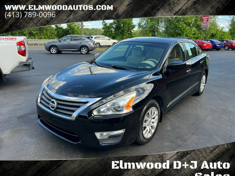 2015 Nissan Altima for sale at Elmwood D+J Auto Sales in Agawam MA