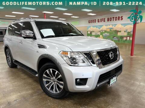 2019 Nissan Armada for sale at Boise Auto Clearance DBA: Good Life Motors in Nampa ID