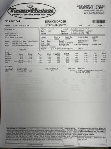 2022 Jeep Grand Cherokee L Limited