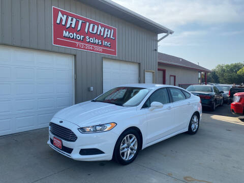 2014 Ford Fusion for sale at National Motor Sales Inc in South Sioux City NE