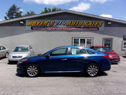 2016 Hyundai Sonata for sale at ROYERS 219 AUTO SALES in Dubois PA