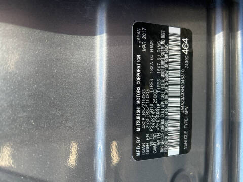 2017 Mitsubishi Outlander SE